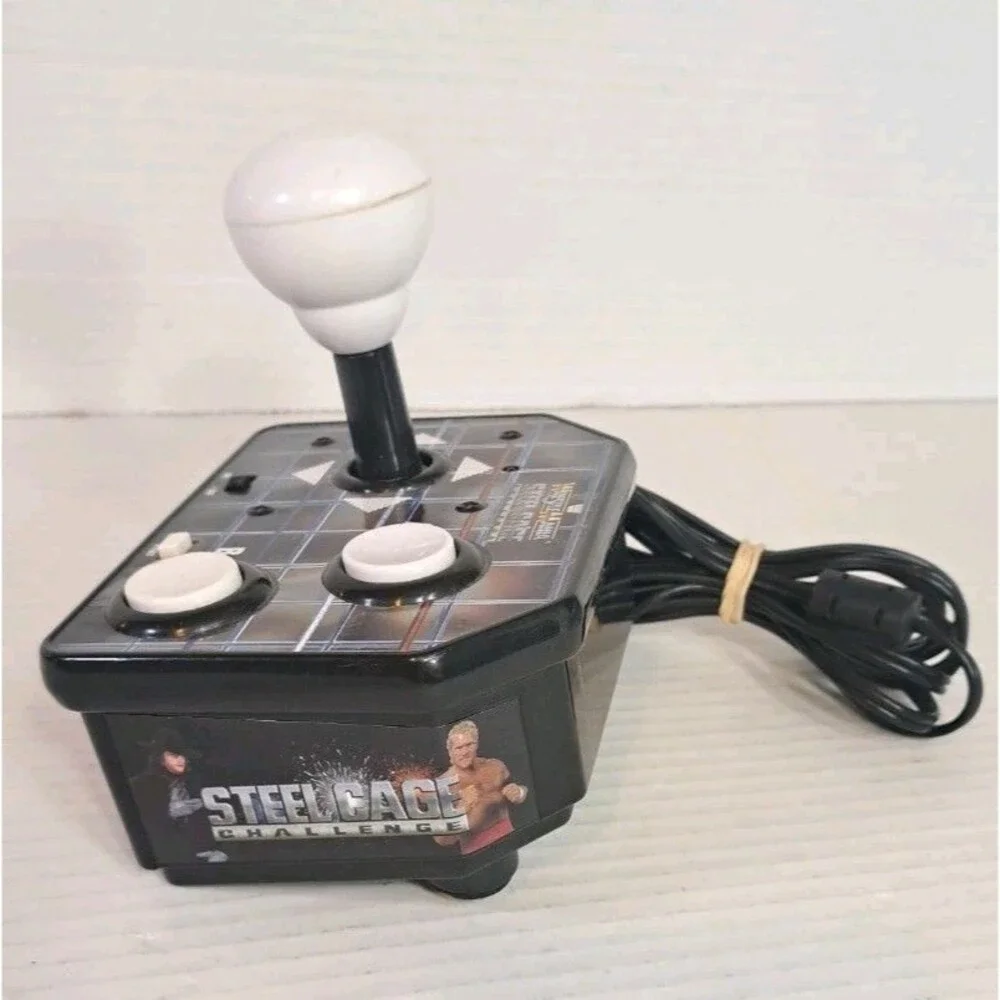 2018 WWE Wrestlemania Steel Cage Challenge Plug and Play TV Game Console WWF